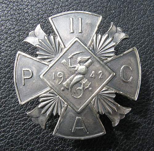 Polish Regimental Badges WW2