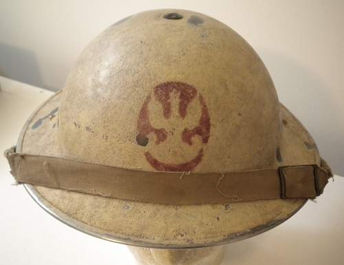 Polish Exile helmet Eagles