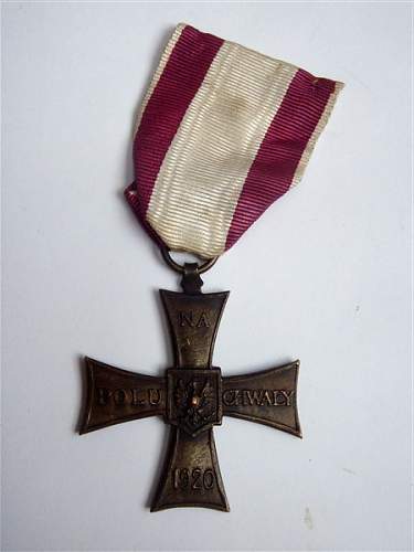 Cross of Valour (Krzyz Walecznych) - Exile Types