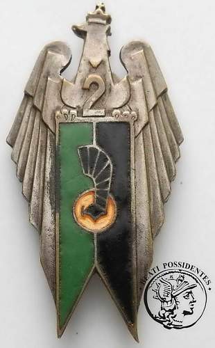 Polish Regimental Badges WW2