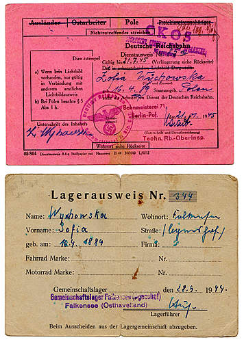 Polish Forced Labour (Zwangsarbeiter/Fremdarbeiter) collection