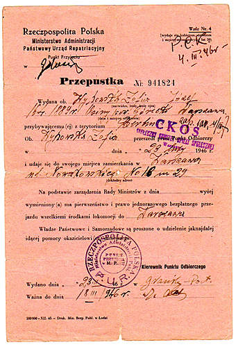 Polish Forced Labour (Zwangsarbeiter/Fremdarbeiter) collection