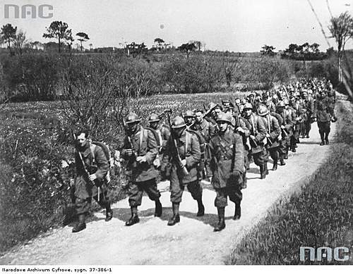 Polish soldiers in France 1940