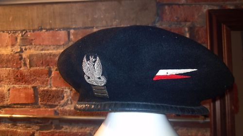 WW2 Polish Armoured black beret