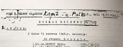 My father’s WW2 Service in the Polish and German Armies