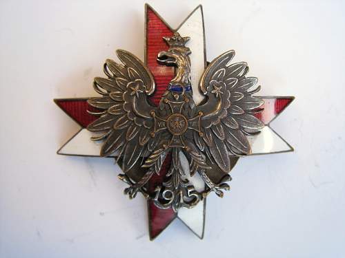 Polish Regimental Badges WW2