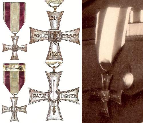 Cross of Valour (Krzyz Walecznych) - Exile Types