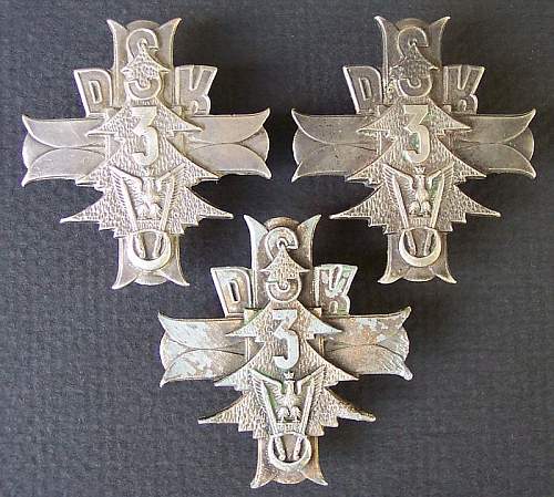 Polish Regimental Badges WW2