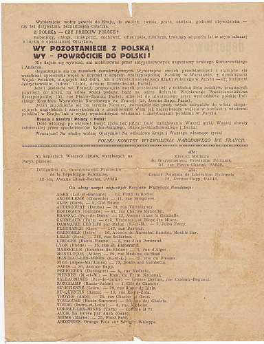 Polish Forced Labour (Zwangsarbeiter/Fremdarbeiter) collection