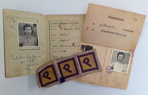 Polish Forced Labour (Zwangsarbeiter/Fremdarbeiter) collection