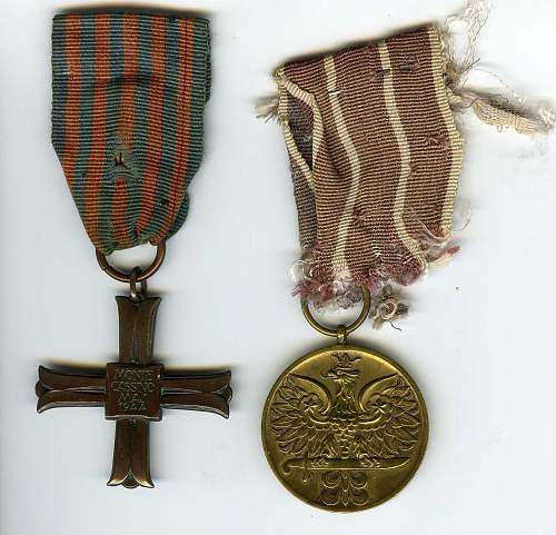 Valour Cross and Monte Cassino Cross group