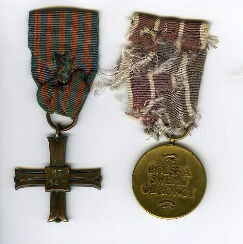 Valour Cross and Monte Cassino Cross group