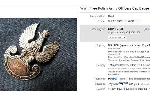 Polish Hat Eagles