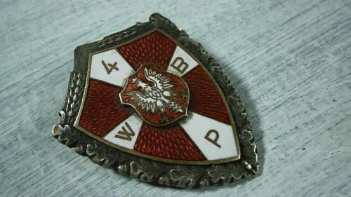 Polish Regimental Badges WW2