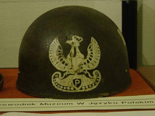 Polish Exile helmet Eagles