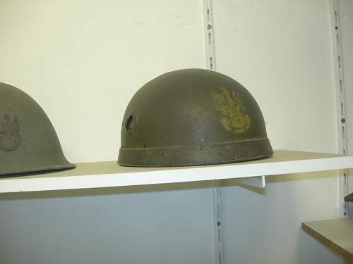 Polish Exile helmet Eagles