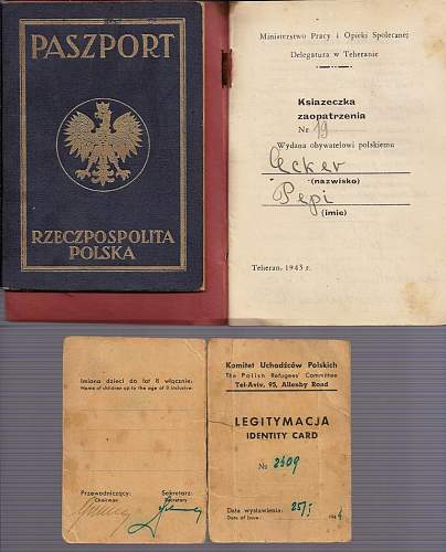 1942 Kuibyshev issued passport...