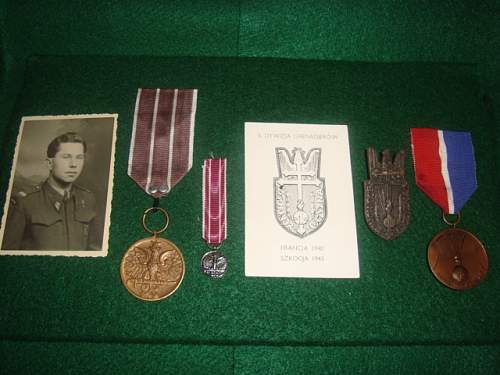 Polish Regimental Badges WW2