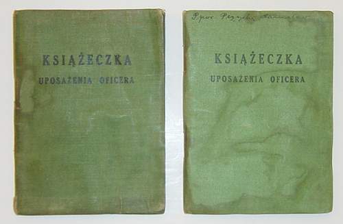 Free Polish Officers paybook.