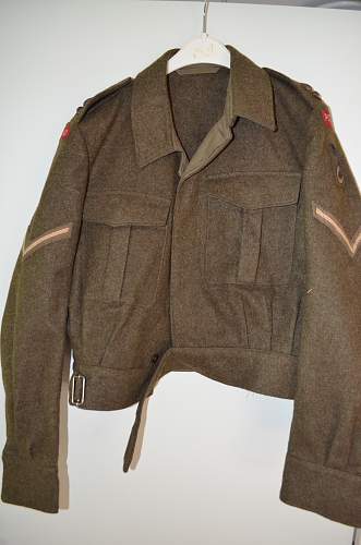 Battle dress first armoured division