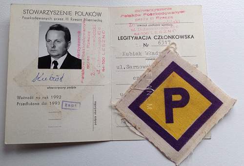 Polish Forced Labour (Zwangsarbeiter/Fremdarbeiter) collection