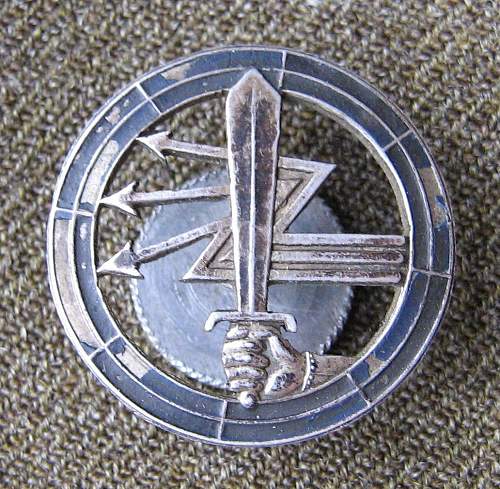 Polish Signals Badge and the British Connection