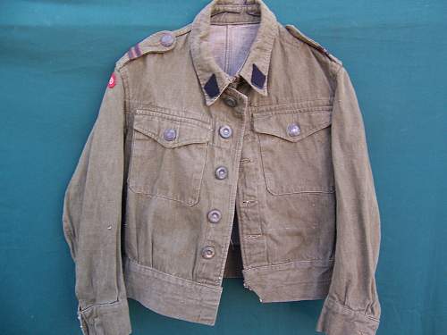 Drunken &quot;Polish Commando&quot;'s Denim Battledress Blouse