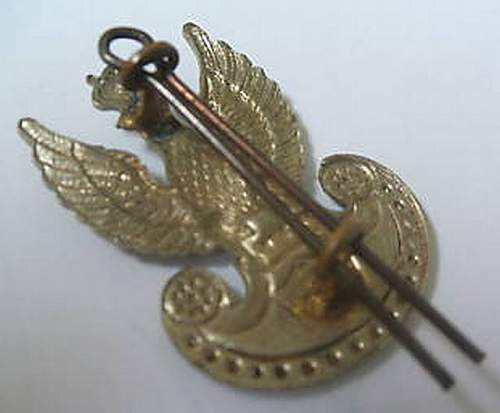 Polish Exile Cap Badge