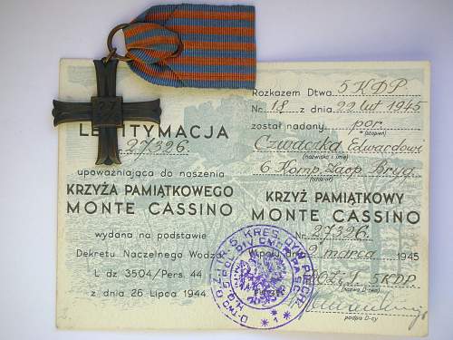 Polish Monte Casino Cross: Real or Fake????