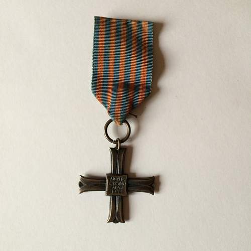 Monte Cassino cross