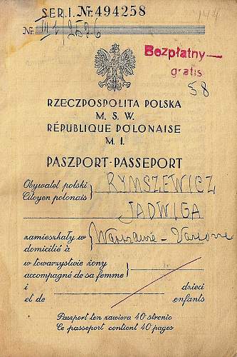 looking for info' on Polish passport issuing clauses