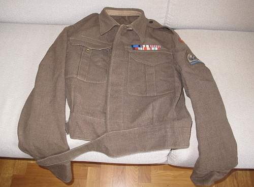 2nd Warsaw Armoured Division, 6th Armoured  Regiment Battle Dress Blouse