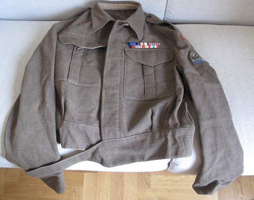 2nd Warsaw Armoured Division, 6th Armoured  Regiment Battle Dress Blouse