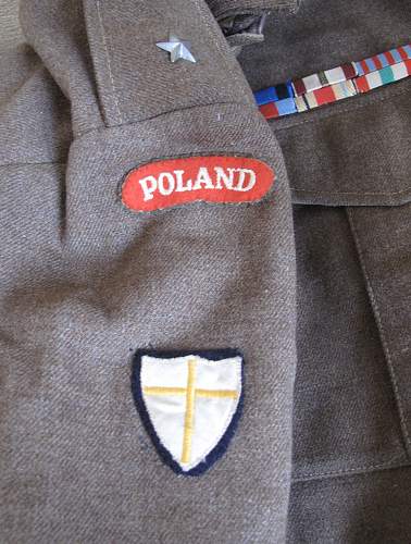 2nd Warsaw Armoured Division, 6th Armoured  Regiment Battle Dress Blouse