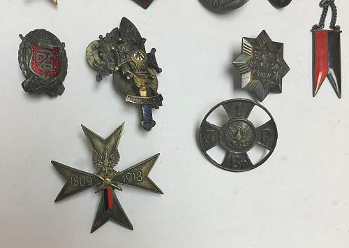 Polish Regimental Badges WW2