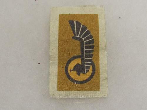 Polish 1st Armoured Division Patch Cotton - Genuine..??