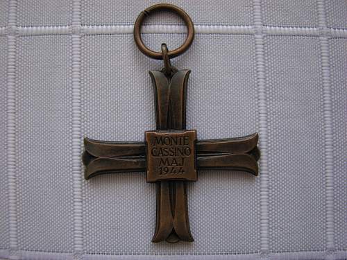 Monte Cassino cross