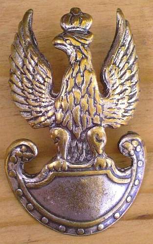 Polish Exile Cap Badge