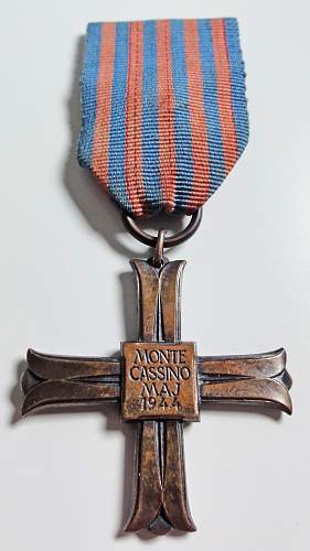 Monte Cassino cross