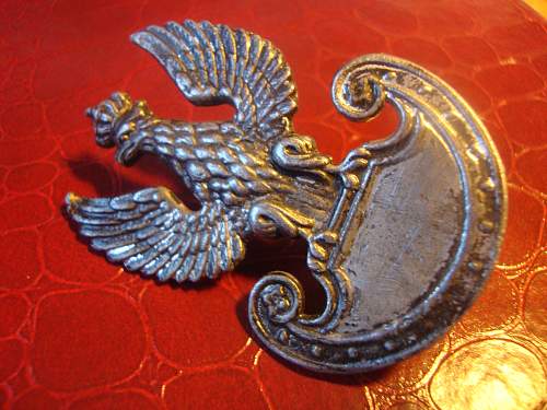 polish forces in the west lead cap badge