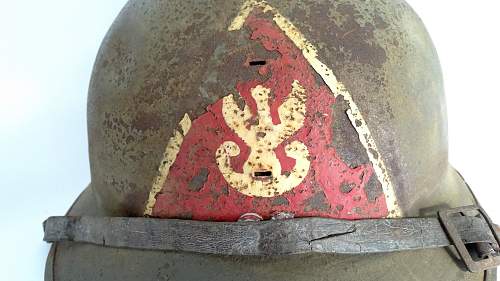 Polish Exile helmet Eagles