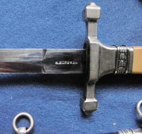 Polish air force dress dagger by borowski