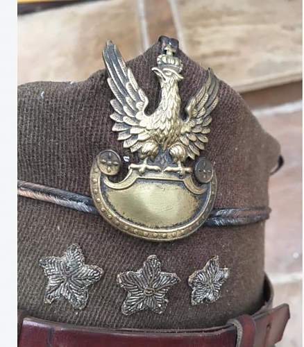 Wanted - Wz.36 Polish Air force officers or Wz.21 Polish Navy officers caps or other officers, especially uniforms items for my original Wz.19 Captains rogatywka in VGC