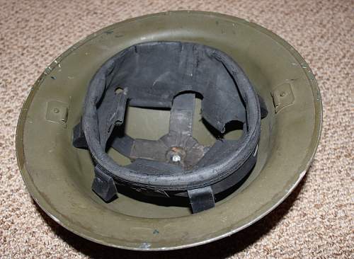 2nd Corps Vet Post-War Made Mk II PSZ Helmet