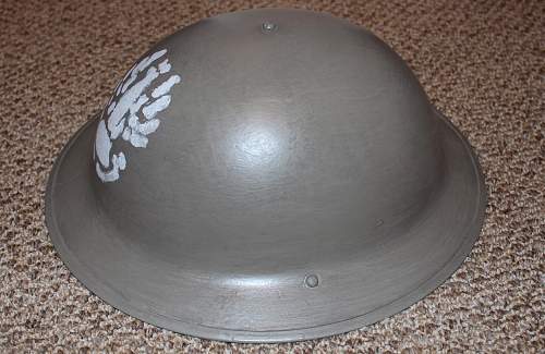 2nd Corps Vet Post-War Made Mk II PSZ Helmet