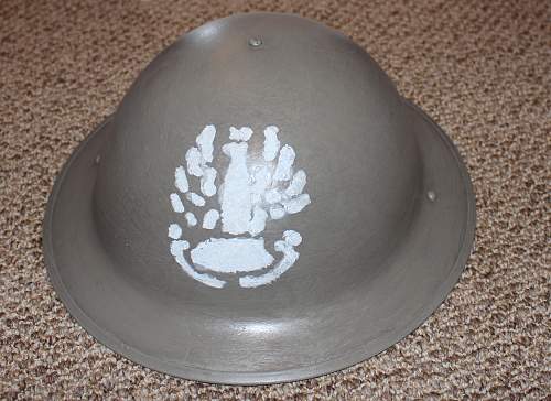 2nd Corps Vet Post-War Made Mk II PSZ Helmet