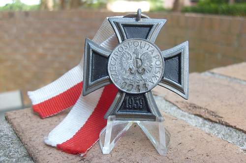 Warsaw uprising Iron cross