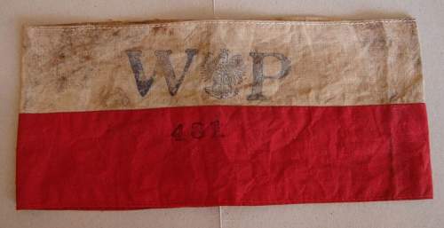 Polish Resistance armband