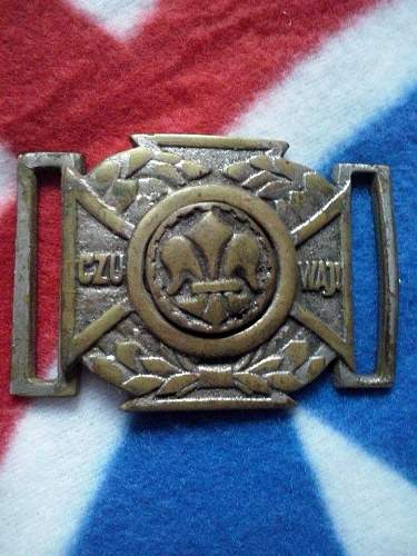 Polish scouting buckle