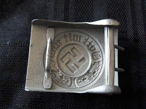 Police steel buckle